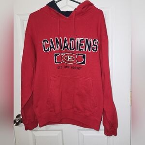 (M)NEW❤️💙NHL Montreal Canadiens Red Hoodie Official Licensed Product
